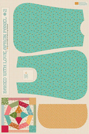 Baked With Love Home Dec Apron Panel #2