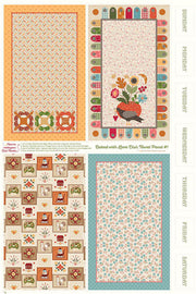 Baked With Love Home Dec Dish Towel Panel #1