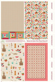 Baked With Love Home Dec Dish Towel Panel #2