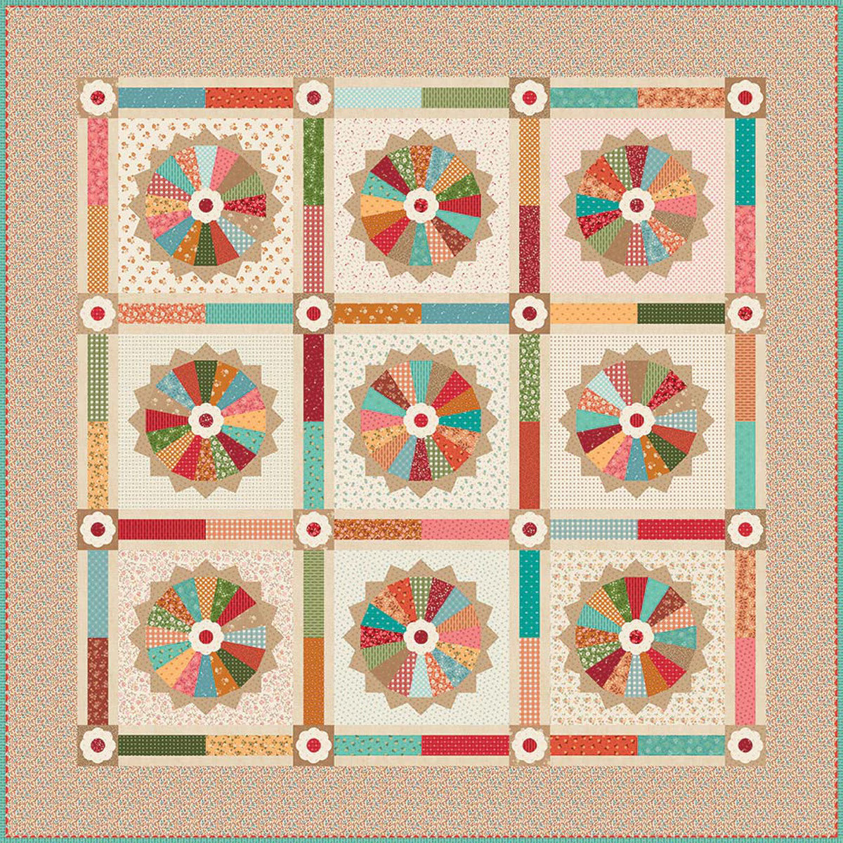 Baked With Love Homemade Pie Quilt Kit