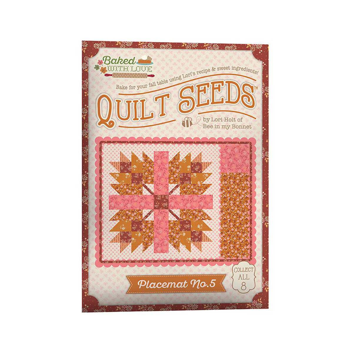 Baked With Love Quilt Seeds Placemat Fabric Kit (No. 5)