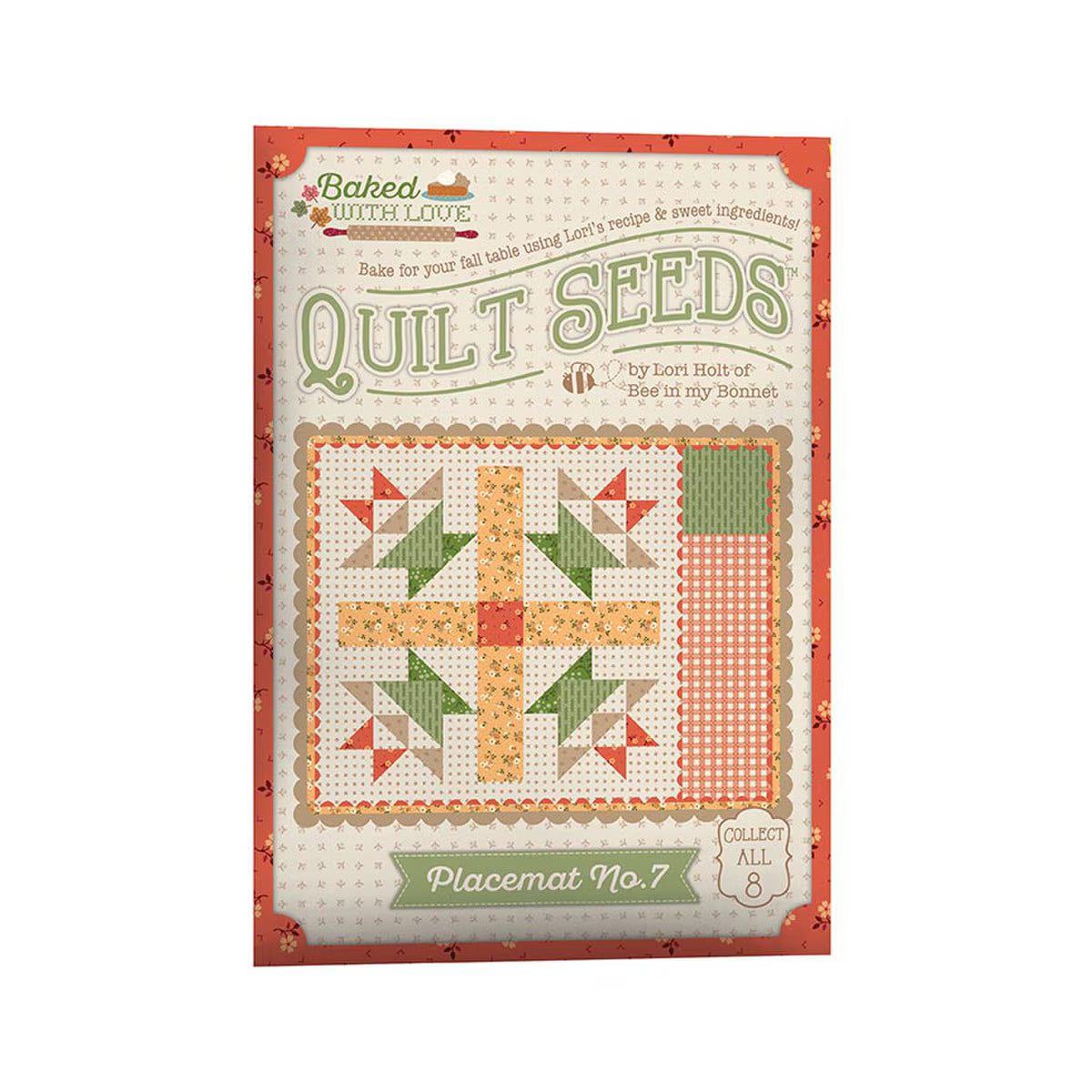 Baked With Love Quilt Seeds Placemat Fabric Kit (No. 7)