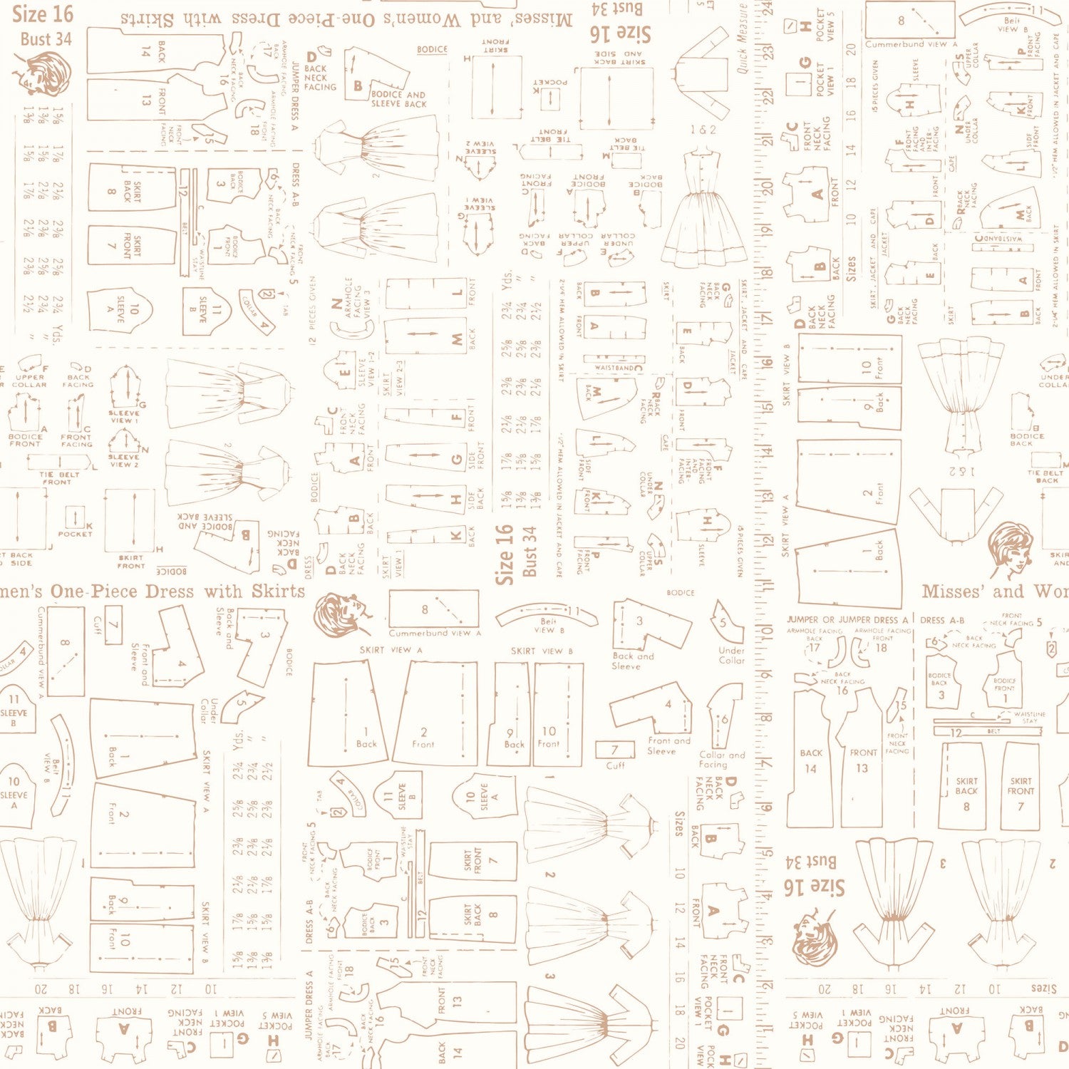 Bee Backgrounds - Brown - C6382