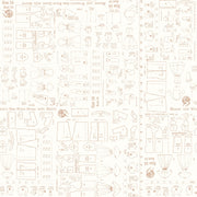 Bee Backgrounds - Brown - C6382