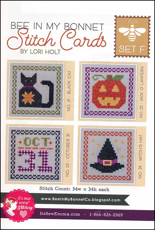 Stitch Card Set F