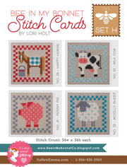 Stitch Cards Set H