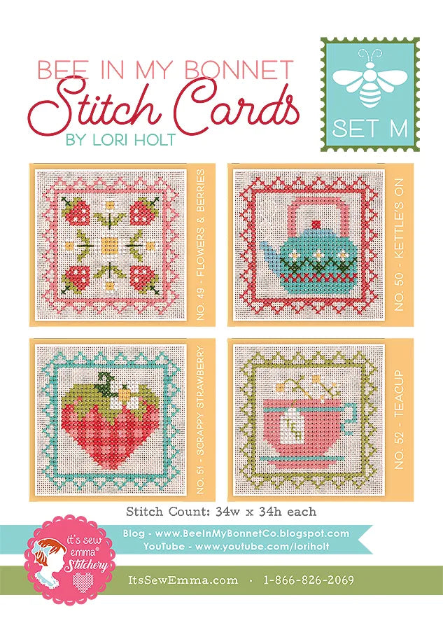 Pre Order - Stitch Cards Set M