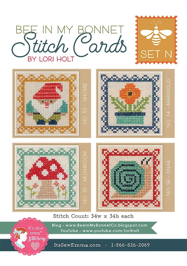 Stitch Cards Set N