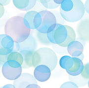 Bubbles Pastel Multi 108" Wide Back