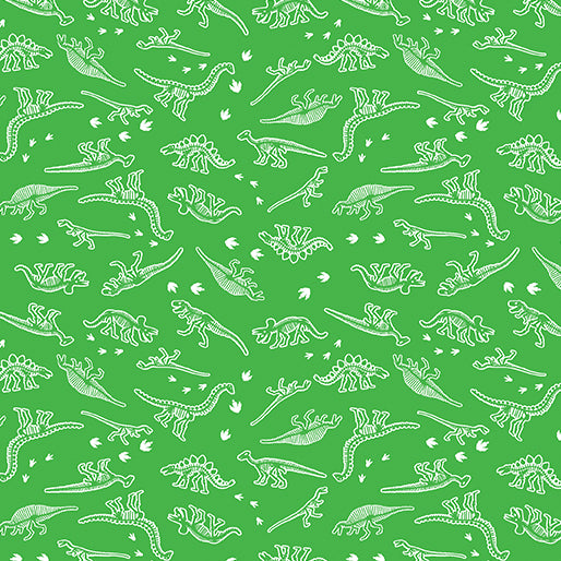 Glow O Saurus Dino Skeletons Green