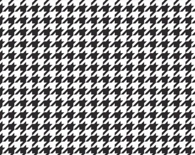 FQ Black/ White Tonal Houndstooth