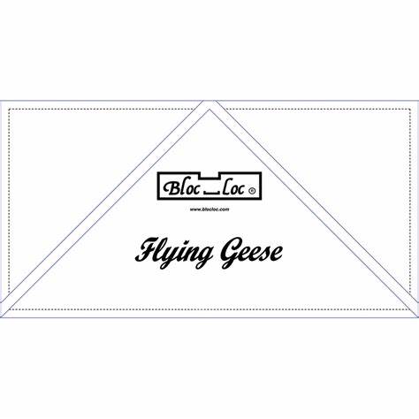 Bloc Loc - Flying Geese Ruler