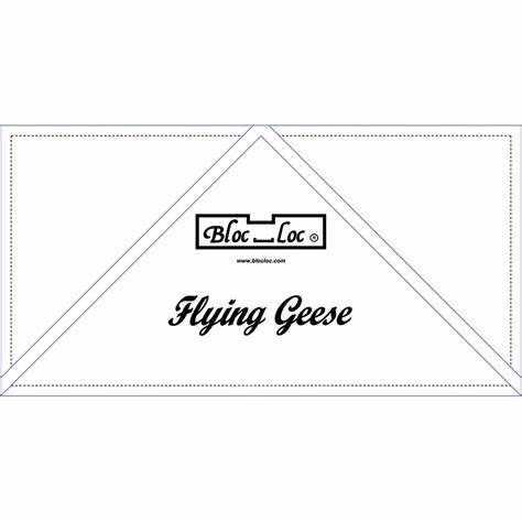 Bloc Loc Flying Geese 6x12 - FG 6x12