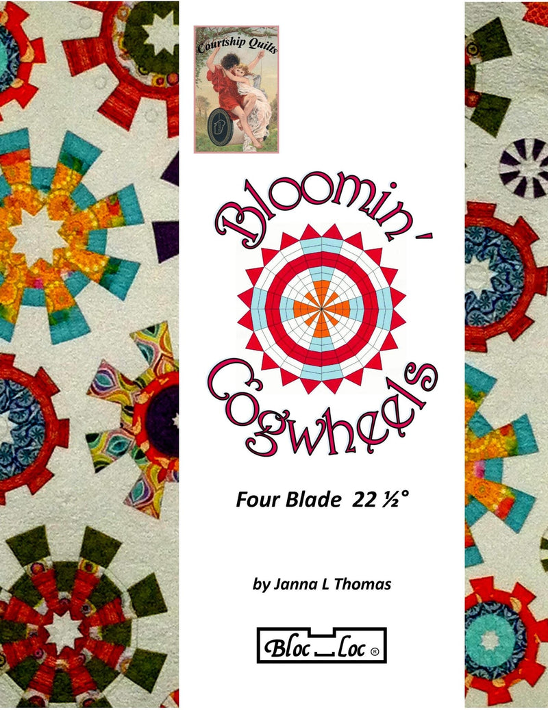 PRE-ORDER Bloomin’ Cogwheel Book with 4 Blade Set - BC-4B-BOOK