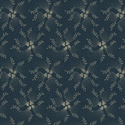 Blue Palisades Floral Spray Navy