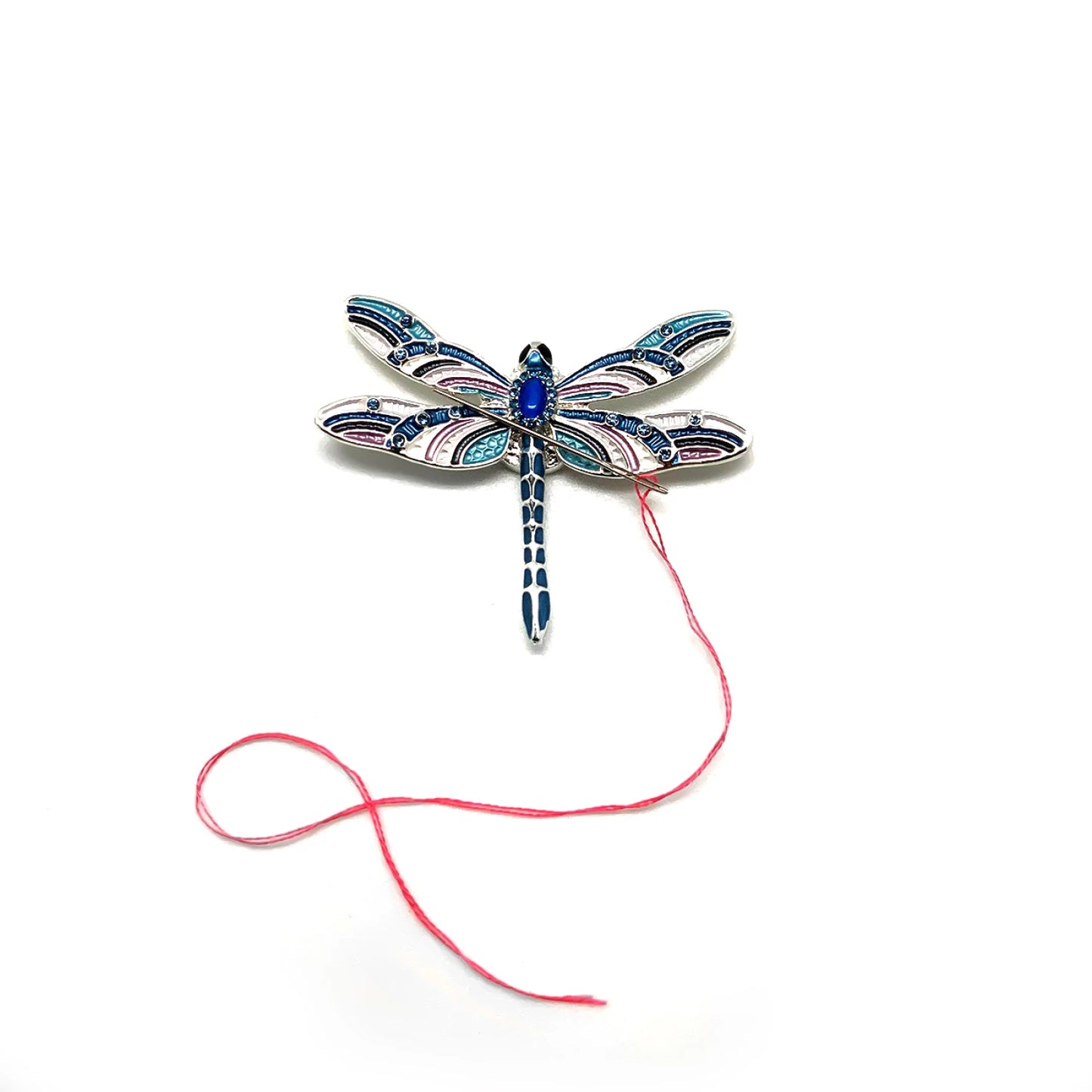 Blue Dragonfly Needle Nanny