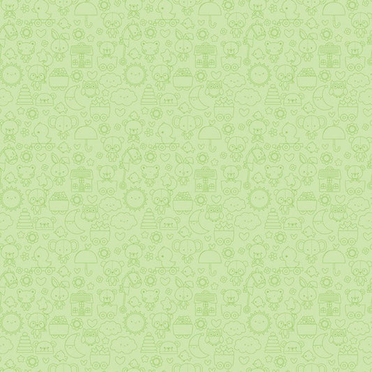 Bundle of Joy Tone on Tone Green