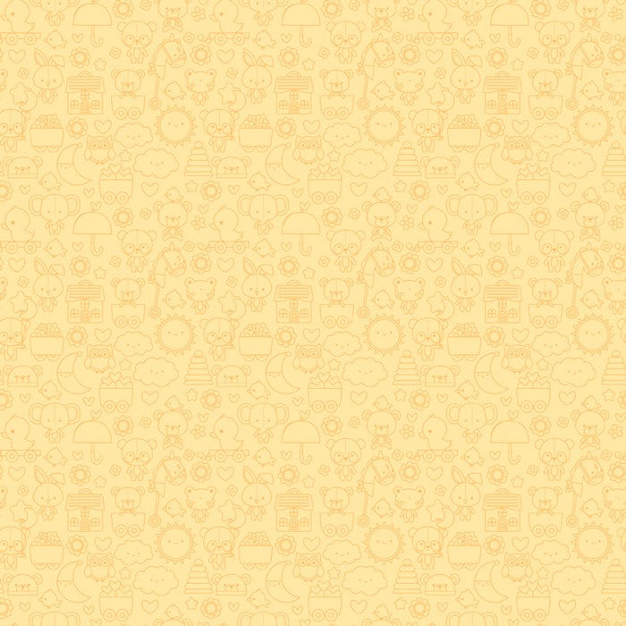 Bundle of Joy Tone on Tone Yellow