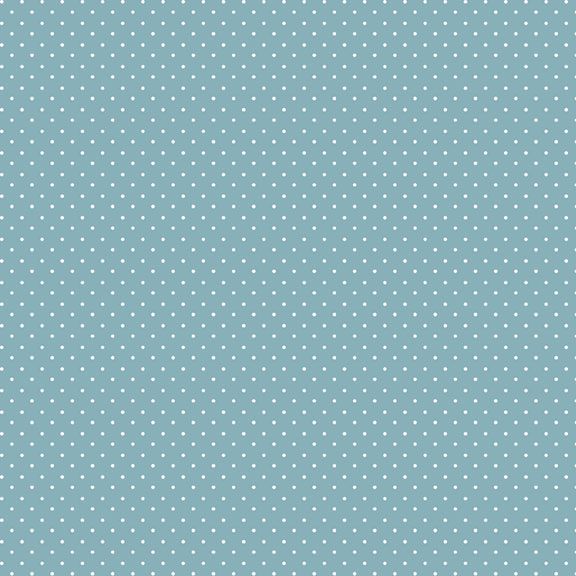 Buttercup & Blues Dots Blue