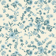 Buttercup & Blues Viney Floral Sky