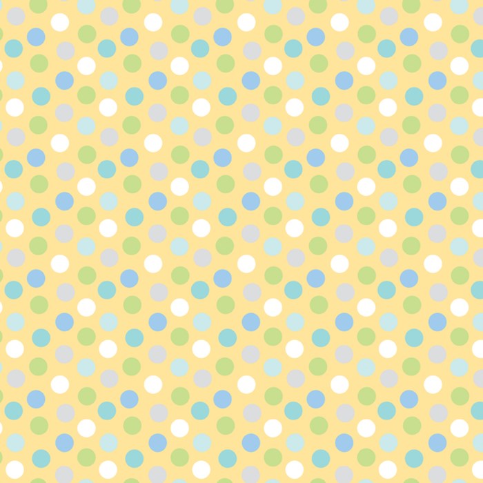 Special Delivery Dots Yellow