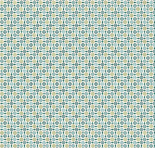 FQ - Piece & Plenty Plaid Lagoon