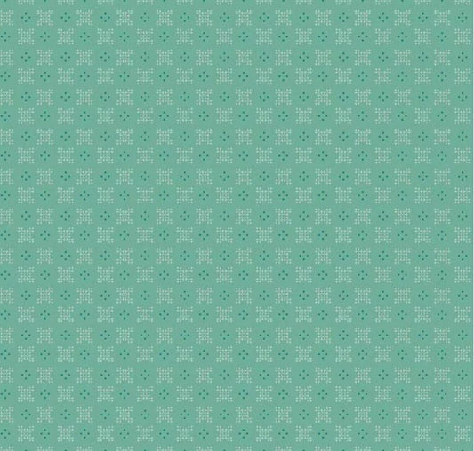 FQ - Piece & Plenty Stitching Sea Glass