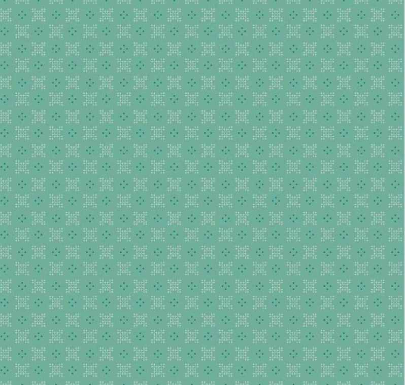 FQ - Piece & Plenty Stitching Sea Glass