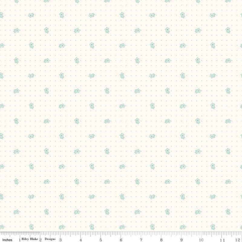 Bee Backgrounds Daisy Teal - C6380-TEAL