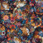 FQ Calico Cat Floral Multi