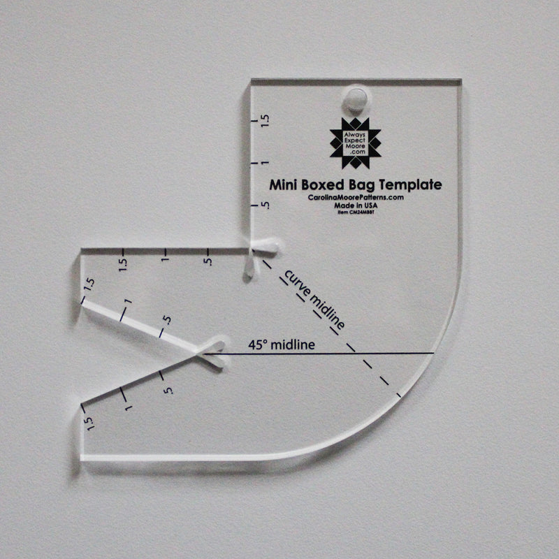 Mini Boxed Bag Template - CM24MBBT