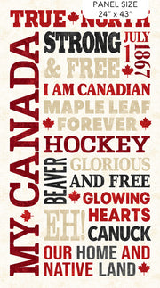 Canadian Classics 3 Cream Multi Panel