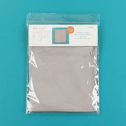 Canvas Cinch Backpack Blank Light Grey