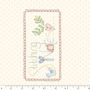 24" Canvas Journal Cover Panel Cream