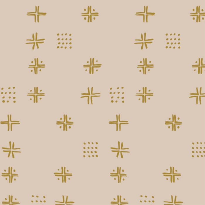 Charming One Mudcloth Wheat