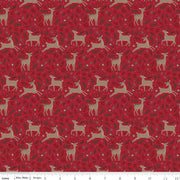 Christmas Time Deer Red