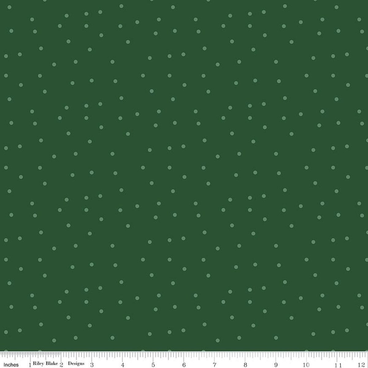 Christmas Time Dots Forest