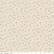 Christmas Time Dots Linen