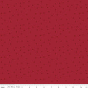 Christmas Time Dots Red