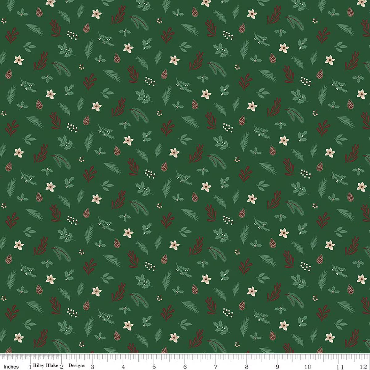 Christmas Time Foliage Forest