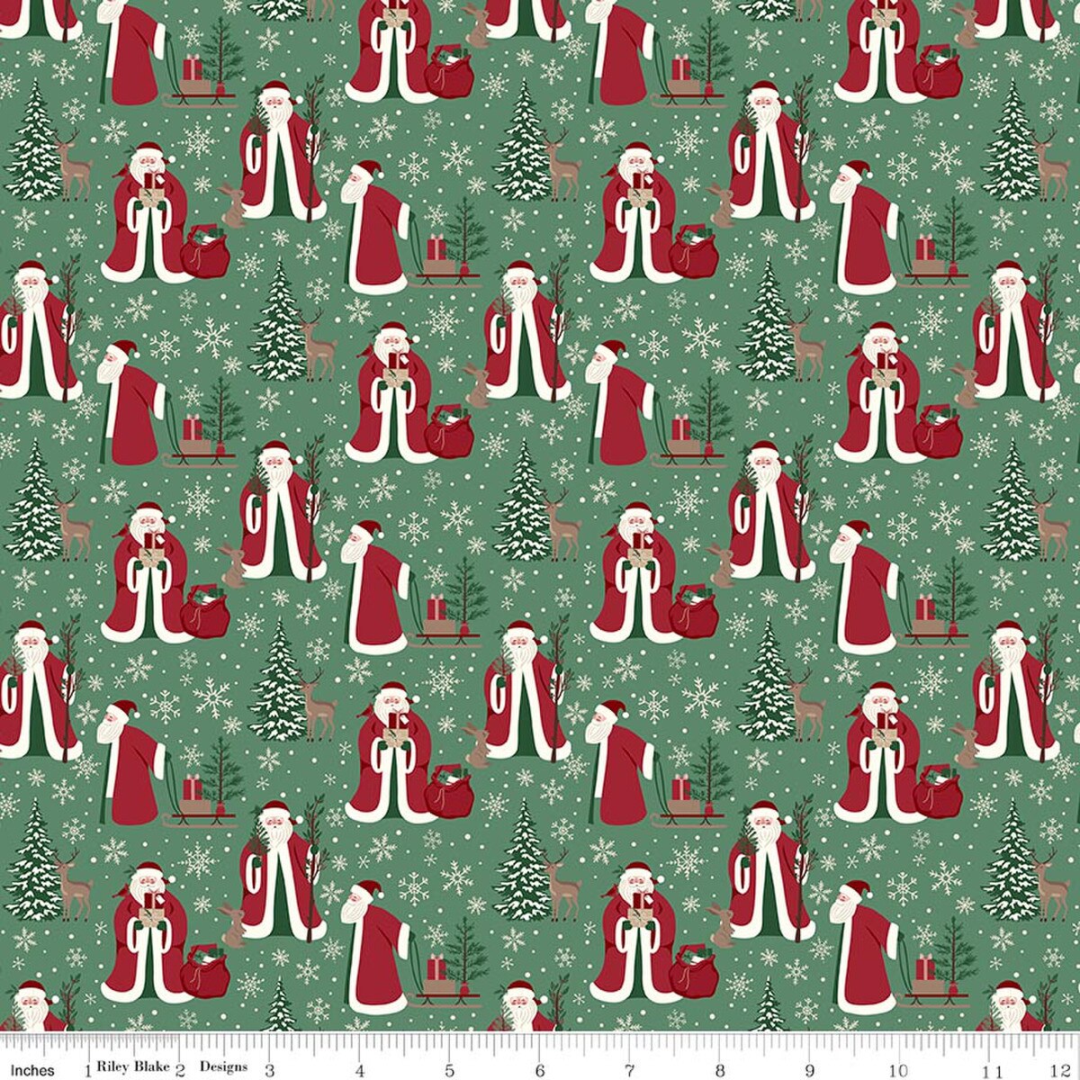 Christmas Time Main Green
