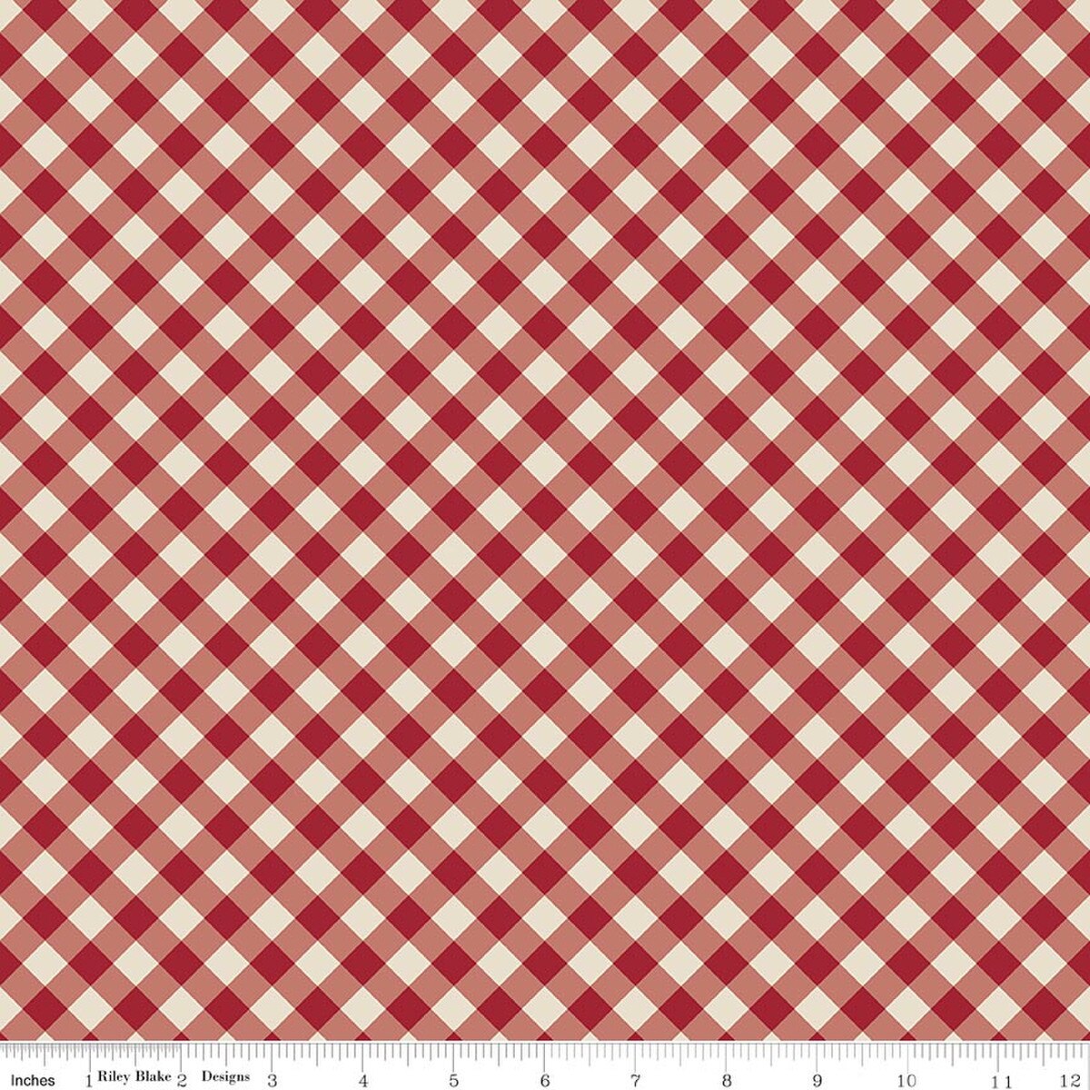 Christmas Time Plaid Linen