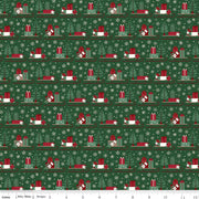 Christmas Time Sleds Forest
