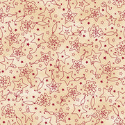 Christmastime Ornament Cream Red