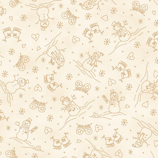 Christmastime Snowmen Cream