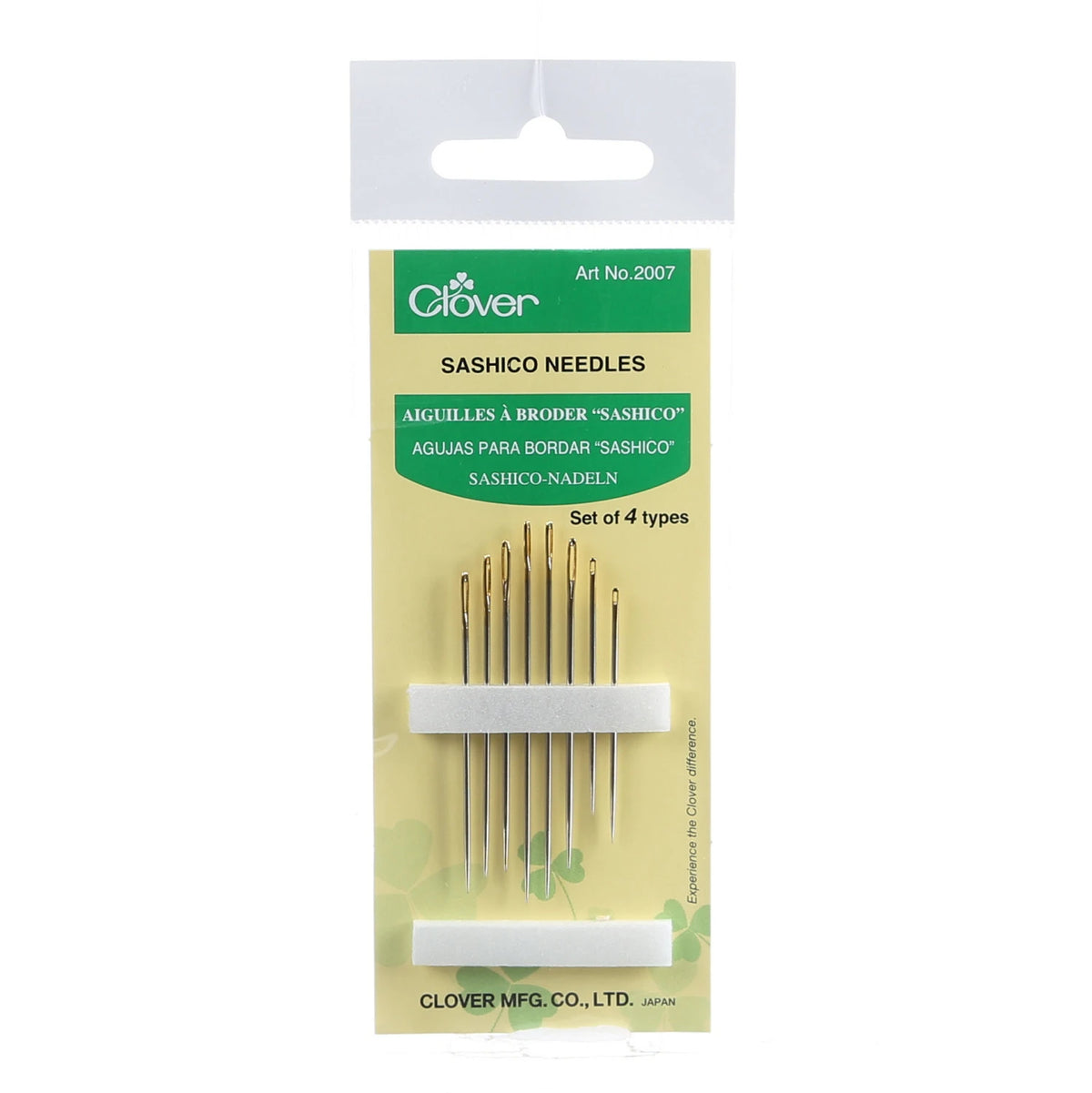 Clover Sashiko Needles 8 ct