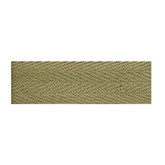 Cotton Twill Tape Beige (35mm)