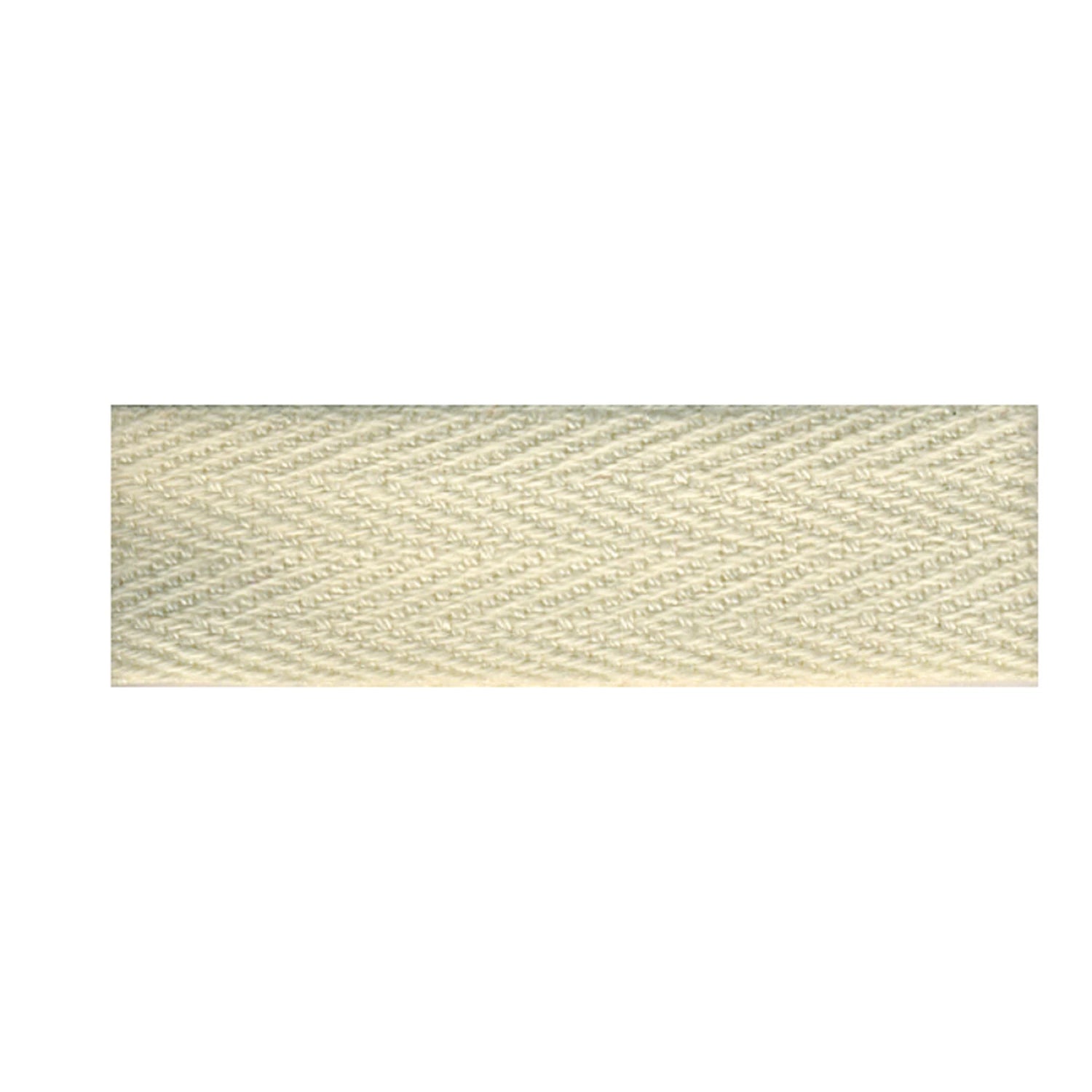 Cotton Twill Tape Ivory (35mm)