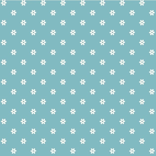 Cottontail Farm Daisy Dot Aqua
