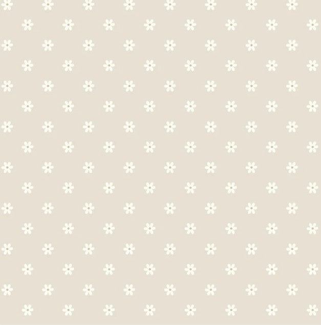 Cottontail Farm Daisy Dot Cream